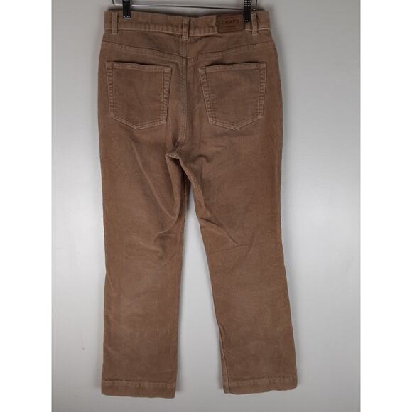 Chaps Pants - Vintage Chaps Womens Tan Corduroy Mid Rise Bootcut Jeans Pants Y2k 90s 4